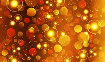Abstract round gold background. soft light sparkle circle pattern. smooth shiny light. vector