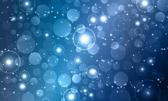 Abstract round blue background. soft light sparkle circle pattern. deep blue. vector