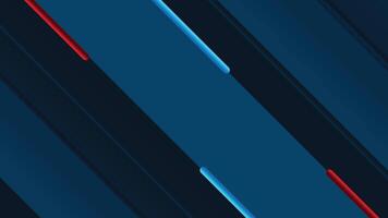 Diagonal Glowing Lines on Blue Background vector