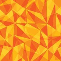 Abstract geometric triangle low poly pattern square background vector