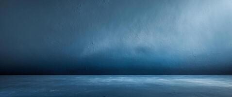 Subtle gradient on a dark blue background with a textured finish photo