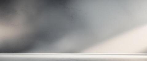 Abstract Grey Textured Background with Soft Gradient Lighting and Vignette photo