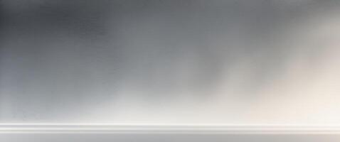 Abstract Grey Textured Background with Soft Gradient Lighting and Vignette. photo