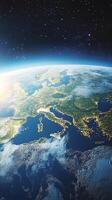 Europe and the european union from space, elements of this image furnished by nasa photo