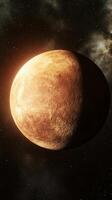 An artist's rendering of a large object in space photo