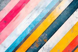 Diagonal Stripes of Varied Color and Texture photo