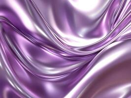 Digital Rendering of Lavender Fabric Drape photo