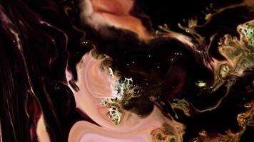 Ink Spread Background Surreal Fantasy Shapes Patterns video