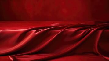 fabric red background texture photo