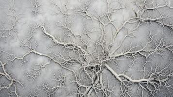 intricate winter tree pattern photo