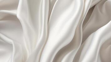 White fabric waving background luxury Color Pastel Colored Blank and Empty Waving And Animated Cloth Flag Loopable Stock Suitable for Displacement Map Use and All Kind of Flag Needs video