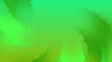 Green spin wheel wave abstract motion background animation. video