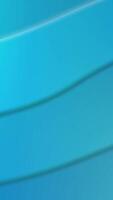 3d animation abstract blue waves wallpaper template vertical background. summer layers background video