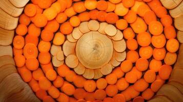 s slice carrot background photo