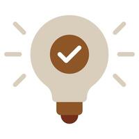 Innovative Light Bulb with Energy Efficiency vector