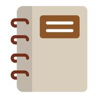 Versatile Spiral Notebook for Note Taking vector