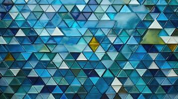 geometric triangles texture photo