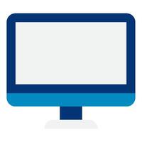 Stylish All in One Desktop Computer for Home Use vector