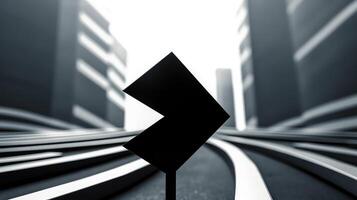 sign abstract background geometric pattern photo