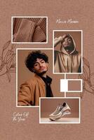 mocca mousse minimalist pinterest pin cover moodboard template