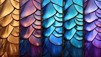 metallic iridescent texture photo