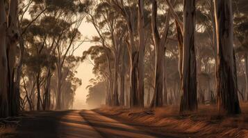 nature safari trees photo