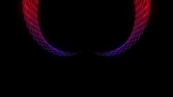 Crimson and Violet Nebula Abstract swirling cosmic art. A mesmerizing blend of deep crimson and electric violet hues create a visually stunning and otherworldly nebula effect video