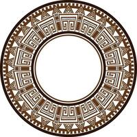 AZTEC CIRCLE BACKGROUND vector