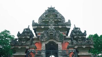 Intricate Balinese Temple Architecture video