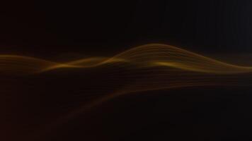 Golden Waves with Abstract Particle Flow video