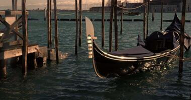 View Of Venice From The Ponte Degli Scalzi During The Golden Hour video