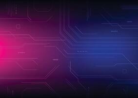 Abstract background with technology circuit board texture. Electronic motherboard illustration. Communication and engineering vector