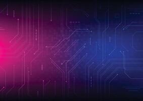 Abstract background with technology circuit board texture. Electronic motherboard illustration vector