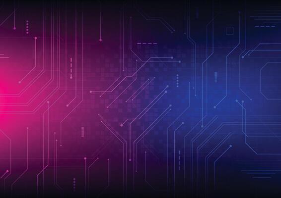 Abstract background with technology circuit board texture. Electronic motherboard illustration