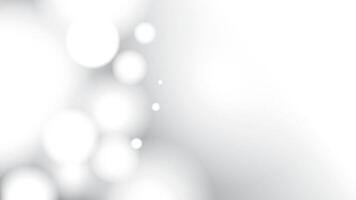 Abstract geometric white and gray color background, bokeh pattern. vector
