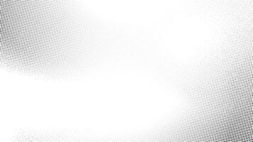 Abstract white and black color background with halftone effect, dot pattern. vector