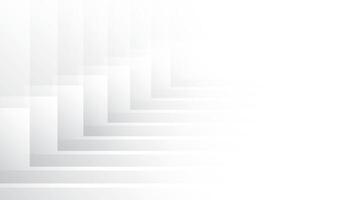 Abstract white and gray color, modern design stripes background with geometric rectangle shape, stair pattern. vector