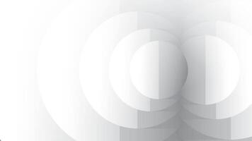 Abstract white and gray color, modern design stripes background with curve lines, circle shape patern vector