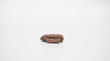 Delicious Coffee Beans on White Background photo