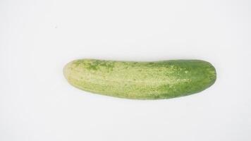 Cucumber on White Background photo