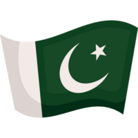 Pakistan flag element icon isolated png
