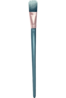 Makeup brush with a blue handle element icon isolated png