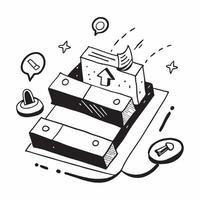 Simple flat design icon Pride Historical Tour concept as A guided tour exploring significant sites and stories from the LGBTQ history educating and inspiring flat illustration in Clear Set 2 vector