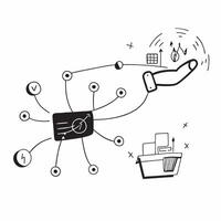 AI Enhanced Supply Chain Management concept as A glowing abstract background featuring interconnected lines and data nodes symbolizing the transformation of supply chain management pure vector