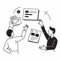 AI Powered Remote Collaboration concept as A candid capture of a team engaging in remote collaboration via AI driven tools The scene highlights the seamless communication and coop pure vector