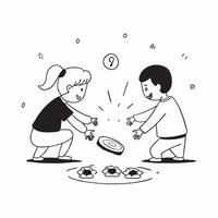 Children making Diwali rangoli with glossy effects concept as Camera movement Zoom into the children creative designs Scene Glossy colorful background with festive elements Detai pure vector