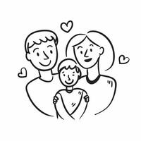 Diverse Family Icons with Respect Text concept as A minimalist isolated of diverse family icons with the word Respect in a sleek modern font This image highlights the impor pure vector