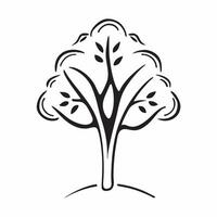 Diverse Family Roots with Heritage Text concept as A sleek isolated of a family tree with diverse roots and the word Heritage in an elegant font This image represents the r pure vector