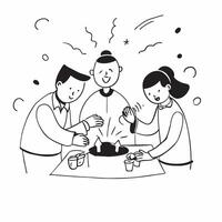 Family making Diwali sweets together with glossy effects concept as Camera movement Pan across the family members preparing sweets Scene Glossy colorful background with festive el pure Set 2 vector
