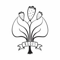 Family Roots with Roots Text concept as An isolated of a family tree with diverse roots accompanied by the word Roots in a classic elegant font This image symbolizes the de pure vector